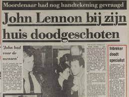 De moord op John Lennon - 8 december 1980 | Historiek